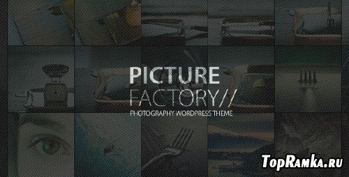 ThemeForest - Picture Factory - Photography Portfolio WP Theme