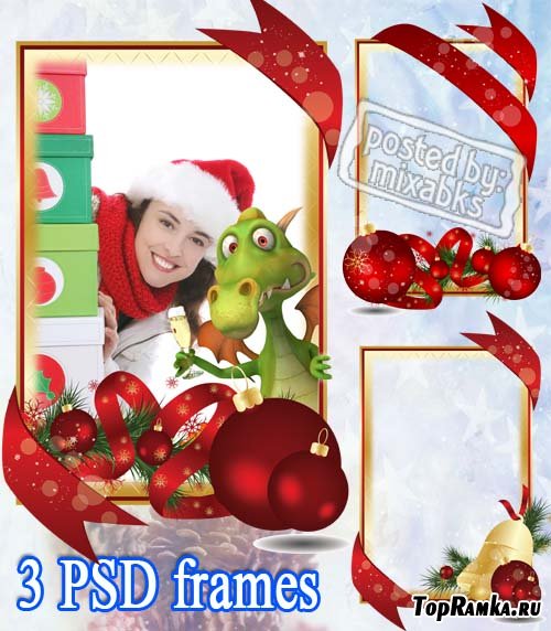   | New Year Congratulations (PSD frames)