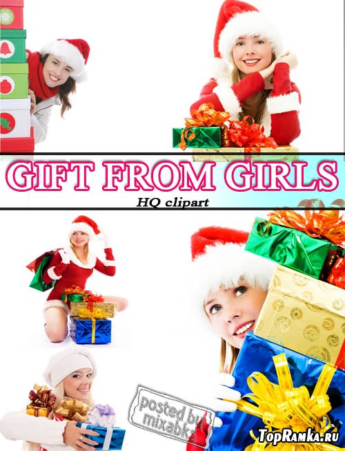   | Gift from Girls (HQ JPEG clipart)