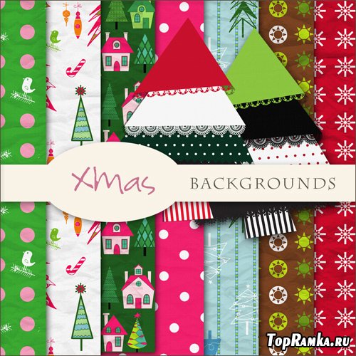Textures - Christmas Backgrounds #21