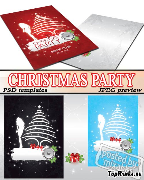   | Christmas Party (PSD templates)