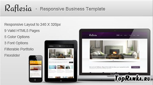 MojoThemes - Raflesia  Responsive HTML Business Template - Rip