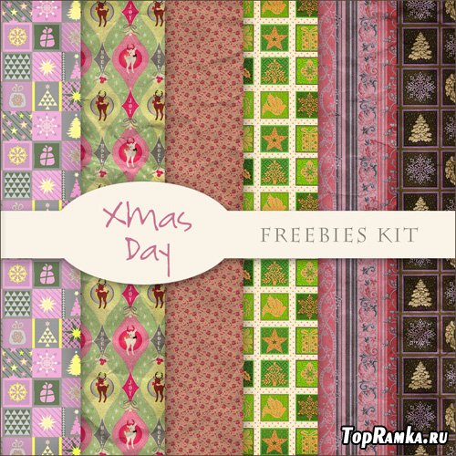 Textures - Christmas Backgrounds #31