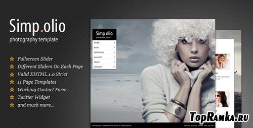 ThemeForest - Simpolio - Fullscreen Portfolio & Blog HTML Theme - Rip