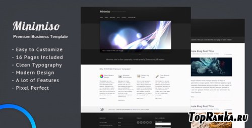 ThemeForest - Minimiso - Premium Template - Rip