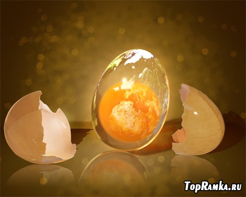 Crystal egg