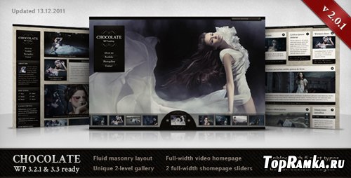 ThemeForest - Chocolate WP Theme v2.0.1 for Wordpress v3.x