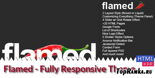 ThemeForest - Flamed - Rip