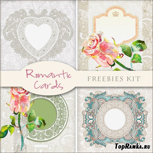 Backgrounds - Romantic Cards
