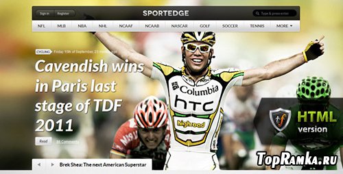 ThemeForest - SportEdge - Football, Soccer & Sport HTML Theme