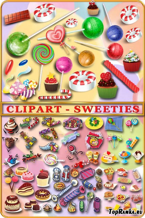  -  / Clipart - Sweeties