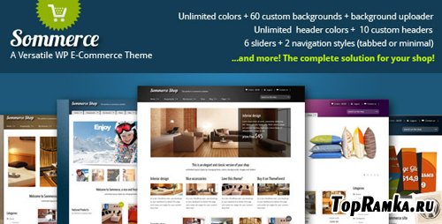 ThemeForest - Sommerce Shop v1.3 - A Versatile E-commerce Theme