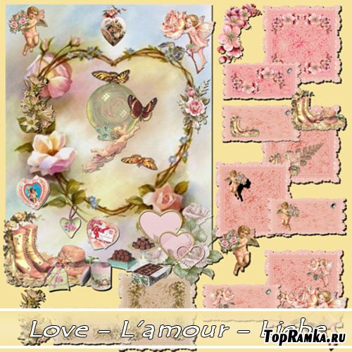 Love - L'amour - Liebe -  (HQ scrap)
