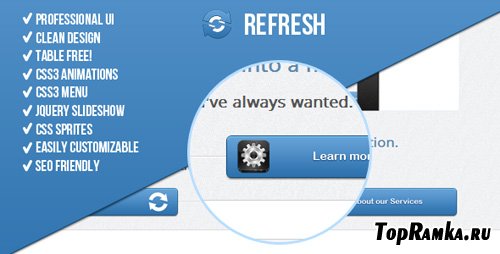 ThemeForest - Refresh! Premium Landing Page - RIP