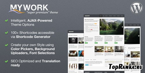 ThemeForest - Mywork "Super Premium" Wordpress Theme