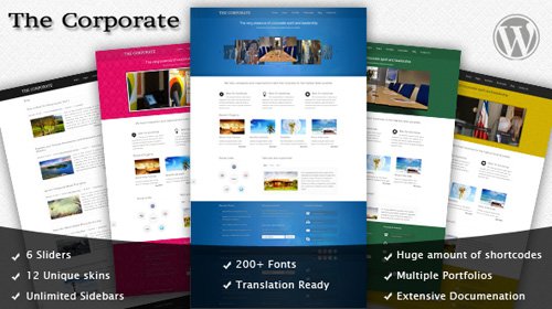 Mojo-Themes - The Corporate - Corporate & Personal Websites - v1.0