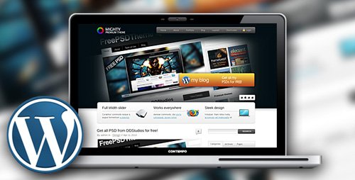 ThemeForest - Mighty - Premium Wordpress + HTML + PSD Theme