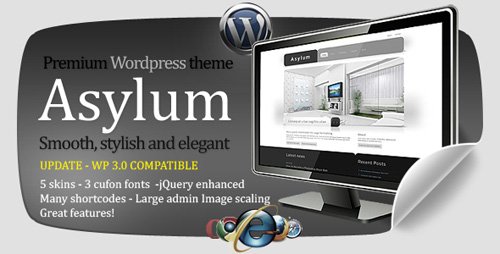 ThemeForest - Asylum - Wordpress theme