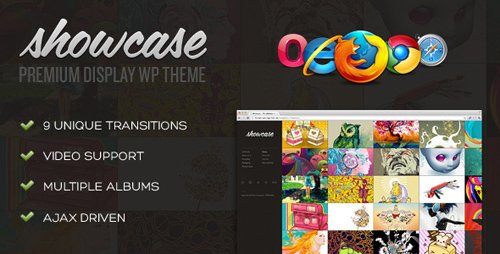 ThemeForest - Showcase - Premium Display/Gallery WordPress Theme