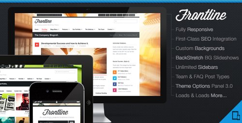 ThemeForest - Frontline - Responsive Business / Agency WordPress Theme
