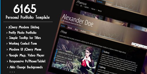 ThemeForest - 6165 - Personal Portfolio Template