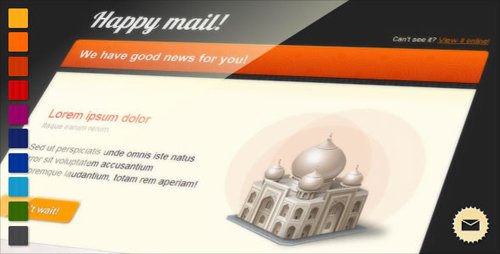 ThemeForest - Happy Mail - Newsletter - RIP