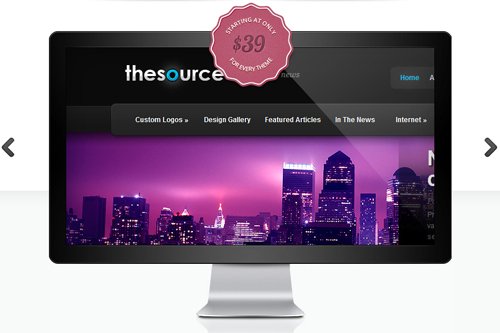 ElegantThemes - TheSource 1.0 for Wordpress
