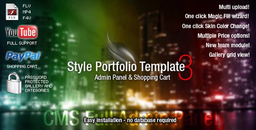ActiveDen - Style Portfolio CMS Template 3 - RETAIL