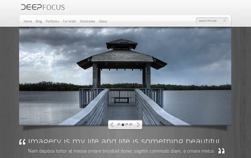 ElegantThemes - DeepFocus v3.9 - Photography WordPress Theme
