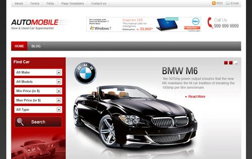 Templatic - Automobile v1.2.0 - Wordpress Theme