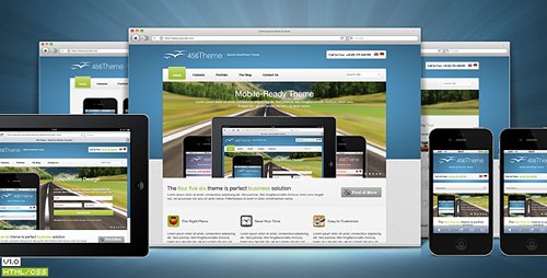 ThemeForest - 456Theme Premium Responsive Site Template - RIP