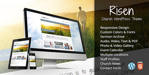 ThemeForest - Risen - Church WordPress Theme (Responsive)