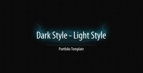 ActiveDen - Dark - Light Portfolio Template