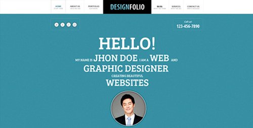 ThemeForest - Design Folio - RIP