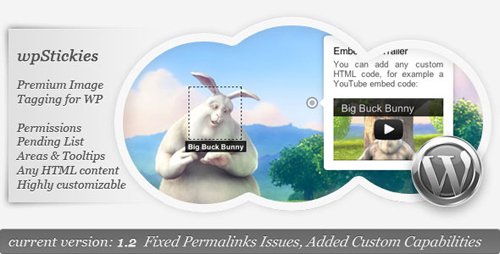 CodeCanyon - wpStickies v1.2 - The Premium Image Tagging Plugin