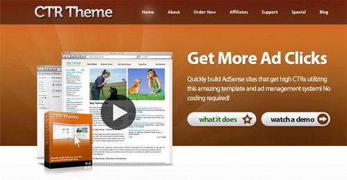 CTR Theme v1.4 - Ultimate WordPress Adsense Theme