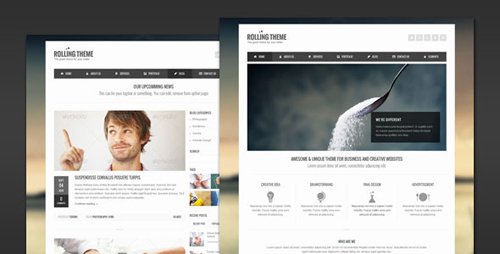 ThemeForest - Rolling - Clean Business HTML Template