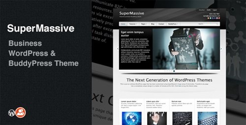 ThemeForest - SuperMassive v4.2 - Business WordPressBuddyPress Theme