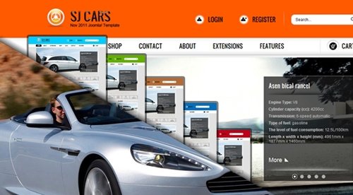 SmartAddons - Sj Cars v1.2 - Template For Joomla 2.5 - Retail