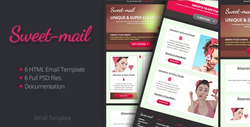 ThemeForest - Sweet Email Template
