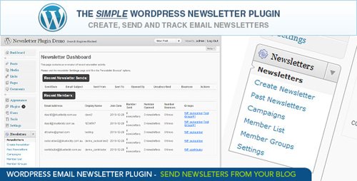 CodeCanyon - WordPress Email Newsletter Plugin