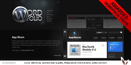 ThemeForest - Wordfolio - WordPress Template