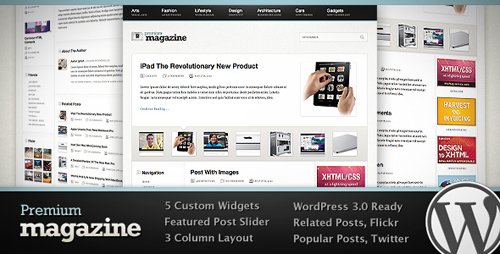 ThemeForest - Premium Magazine v1.0 - WordPress Theme