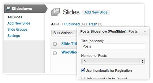 WooThemes - Plugins WooSlider v1.0.6 for WordPress