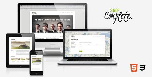 ThemeForest - 360complete - Responsive HTML5 Template