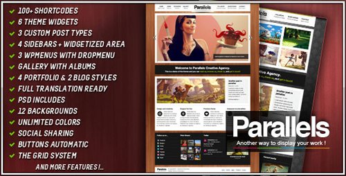 ThemeForest - Parallels Premium Wordpress