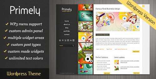 ThemeForest - Primely Wordpress Theme