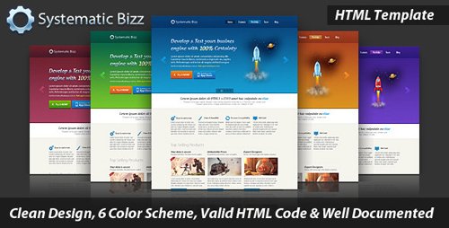 ThemeForest - Systematic Bizz - Professional Business HTML