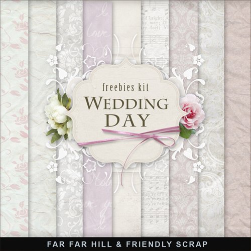 Scrap-set - Wedding Day