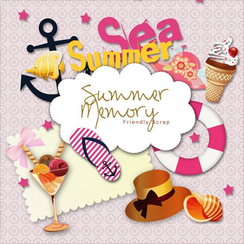 Scrap-kit - Summer Memory
